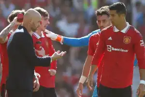 “Le falló al equipo y me falló a mí”: Ten Hag recordó el final de Cristiano Ronaldo en Manchester United