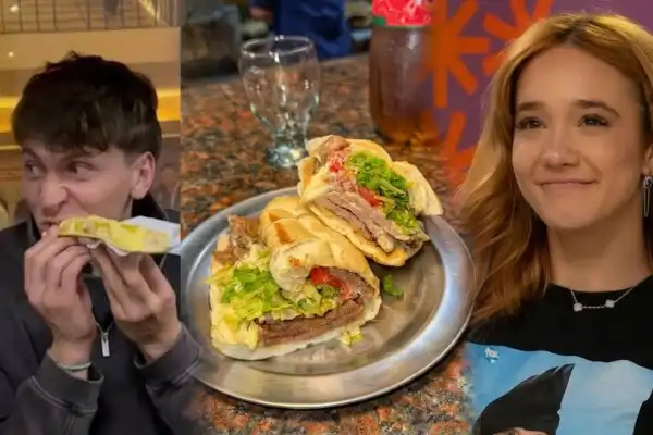 “Fue un nivel de delicia que no experimenté antes”: Ángela Torres probó el sánguche de milanesa tucumano