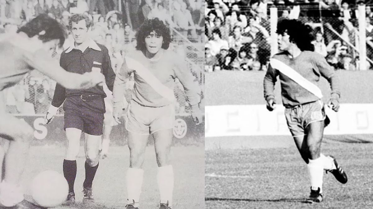 Tenía 15 años, tiró un caño y comenzó la leyenda: el histórico debut de Maradona hace 50 años