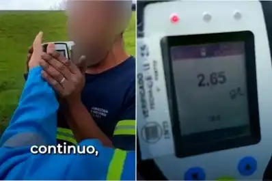 Un camionero manejó ebrio desde Corrientes a Buenos Aires y el test le dio 2,65 de alcohol
