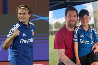 Nico Paz habló de la foto de Ciro Messi con la camiseta de Como: “Es un honor”