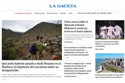 Una falla técnica internacional afectó a la página de LAGACETA.COM.AR