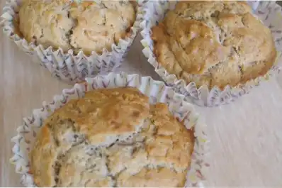 Muffins integrales de banana sin azúcar: la receta saludable y económica de Paulina Cocina para la merienda