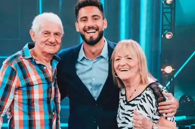 Nicolás Occhiato abrió su corazón y habló del dolor por la muerte de su abuela: Todavía no lo superé