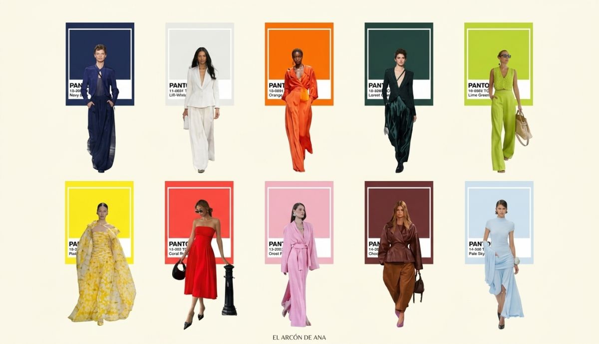 Los colores en tendencia esta primavera-verano