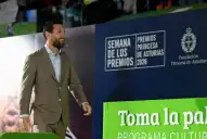 Video: Messi hizo delirar al Palacio de los Deportes de Oviedo antes de recibir el Princesa de Asturias