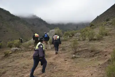 Búsqueda de Raúl Moyano: “El Nuñorco es un cerro muy inclinado, con mucho precipicio”