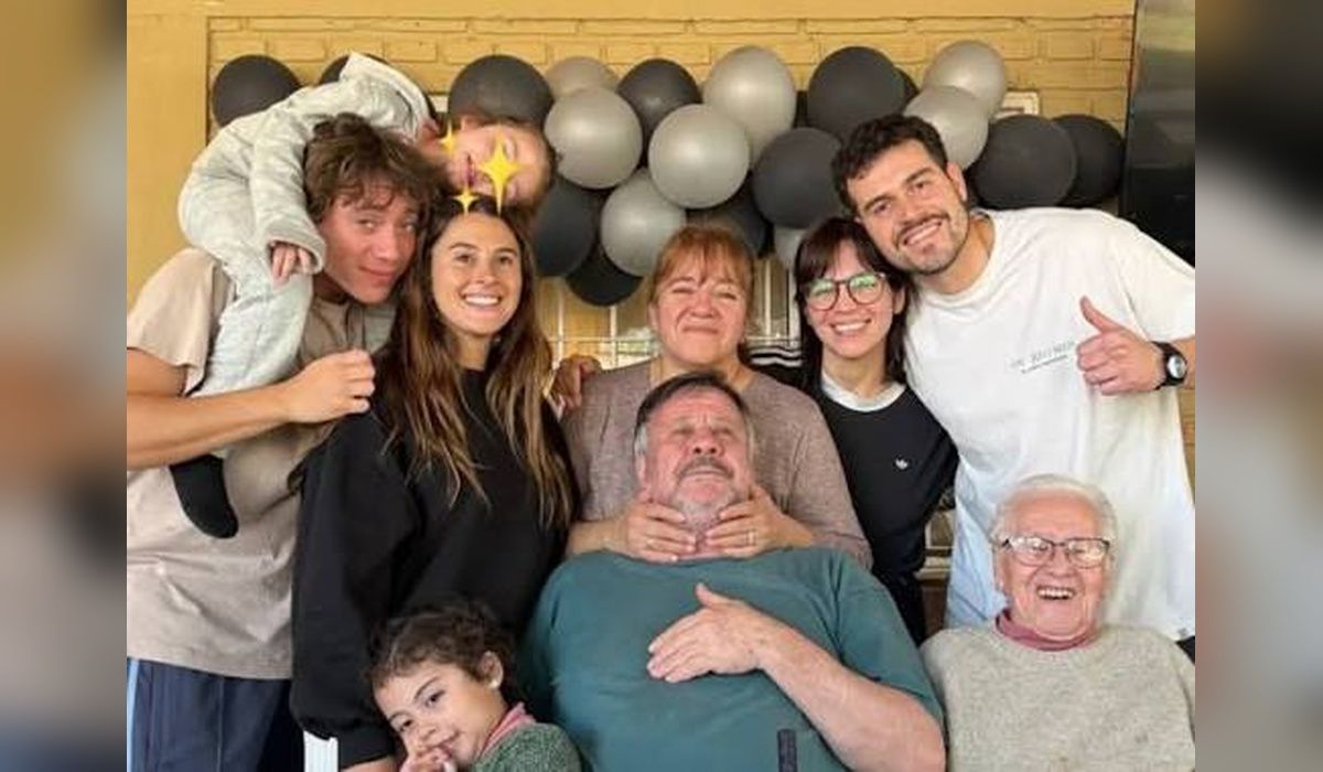 Paulo Londra y su familia