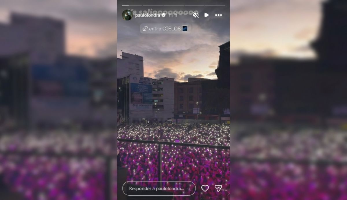 Paulo Londra presentó su nuevo álbum en Ciudad de México