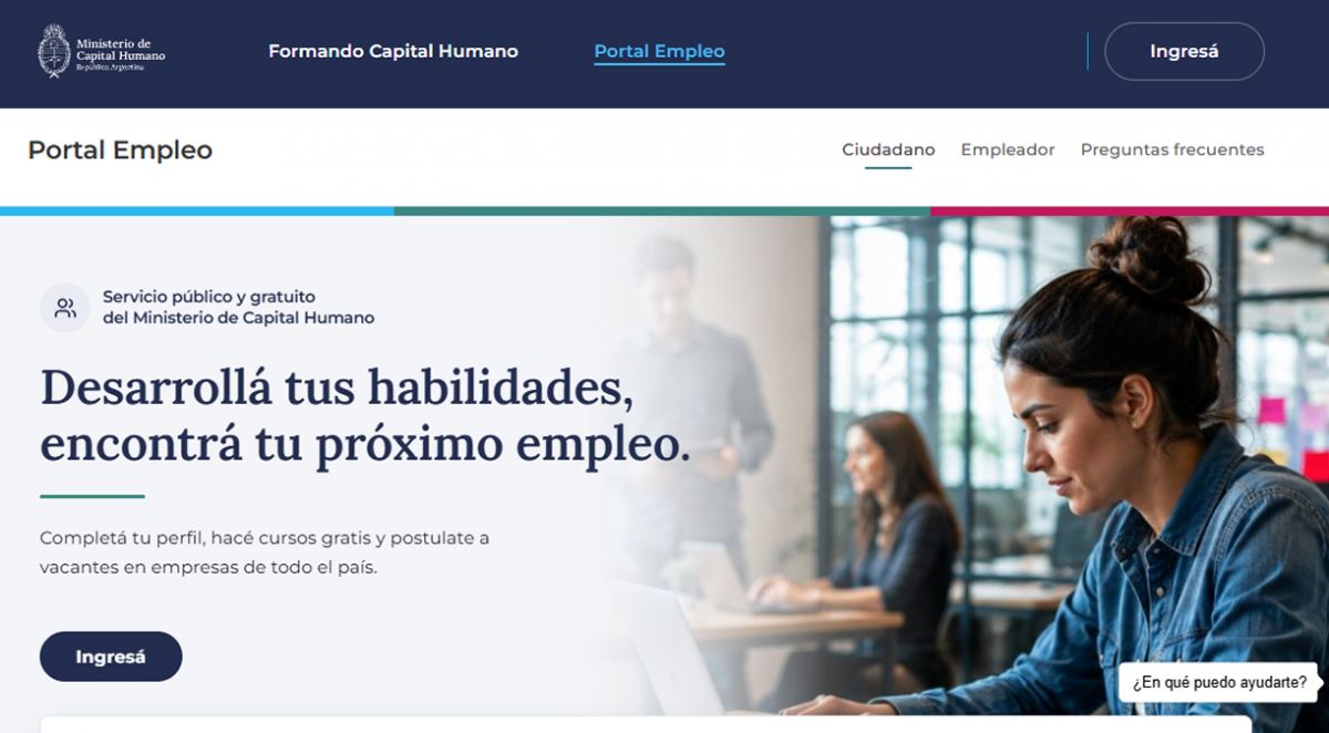 - INSCRIPCIÓN. El trámite puede realizarse hasta el 25 de octubre mediante Portal Empleo.