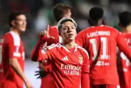 Echeverri y Prestianni brillaron en Benfica y Maher Carrizo rescató a su equipo: mirá los goles