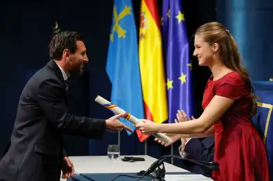 Lionel Messi recibió el Premio Princesa de Asturias de los Deportes: el reconocimiento que emocionó a su familia