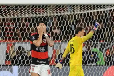 El desconsuelo del jugador más caro de América: pedido de disculpas a los hinchas de Famengo y llanto en la zona mixta