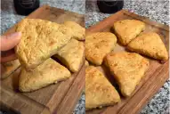Scones de queso y avena: la receta fácil y saludable para acompañar el mate