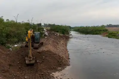 Tras 36 horas de lluvias en Tucumán, monitorean los ríos y refuerzan los controles en Leales
