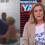 Cómo fue la detención y qué dijo el marido de la cuidadora que golpeó a la madre de Marcela Coronel