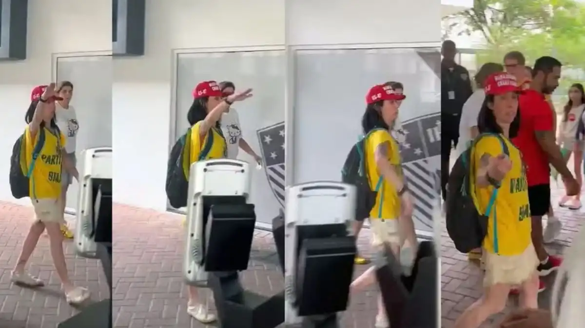 Una mujer hace el saludo nazi tras votar en Río y es denunciada por los votantes