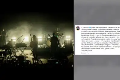 Andrés Calamaro hizo vibrar a Tucumán y dejó una confesión que emocionó a todos: “Esta sí que es Argentina”