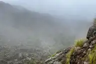 La nieve y la escasa visibilidad complican la búsqueda de Raúl Moyano