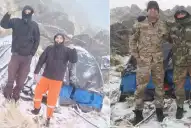 Grietas, cuevas y nieve: el desafío de los rescatistas para encontrar a Moyano en las zonas más difíciles del Ñuñorco