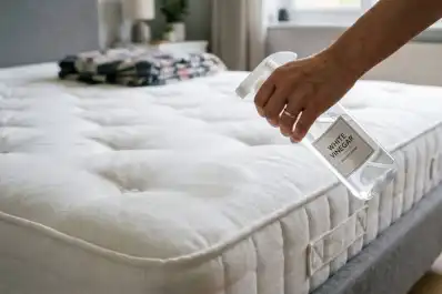 Por qué recomiendan pulverizar vinagre blanco sobre el colchón antes de tender la cama