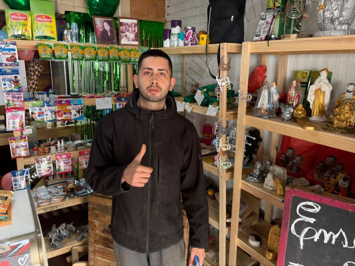 DIAGNÓSTICO TAJANTE. Juan Francisco Lagarrigue Randazzo, en su local de calle Lavalle: “No hay juego, no hay posesión, no hay nada”.
