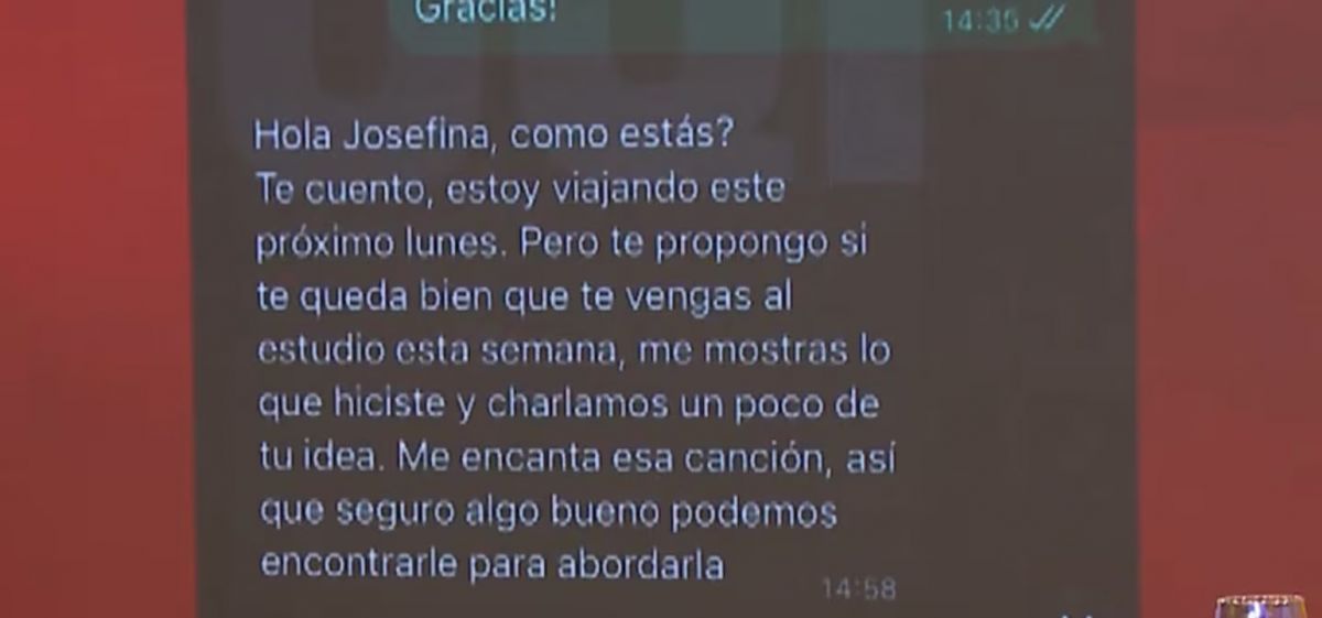 Se filtraron los chats entre Emanuel Ortega y Josefina Lynch que derivaron en la separación de Julieta Prandi