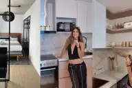 Así es el nuevo departamento de Julieta Poggio: vestidor XL, muebles a medida y detalles de lujo