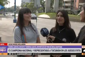 Morena García, campeona nacional de tenis de mesa adaptado, representará a Tucumán en los Juegos Evita
