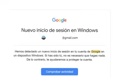 Parece un aviso real de Google, pero es una trampa: cómo funciona la estafa que roba tus contraseñas