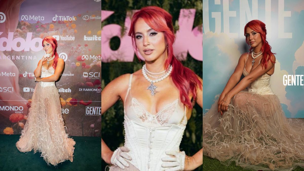 Flor Vigna en los Premios Idolo 2026.