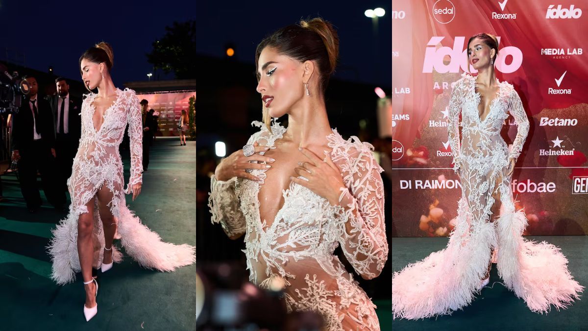 Julieta Poggio en los Premios Idolo 2026.