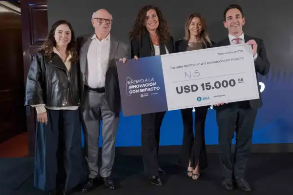 Entre 550 startups, N5 ganó el Premio a la Innovación 2026 de Banco Nación y Endeavor Argentina