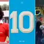 “Feliz cumpleaños, Pelusa”: Napoli, Boca, Newell’s y los mensajes del fútbol para Diego Maradona