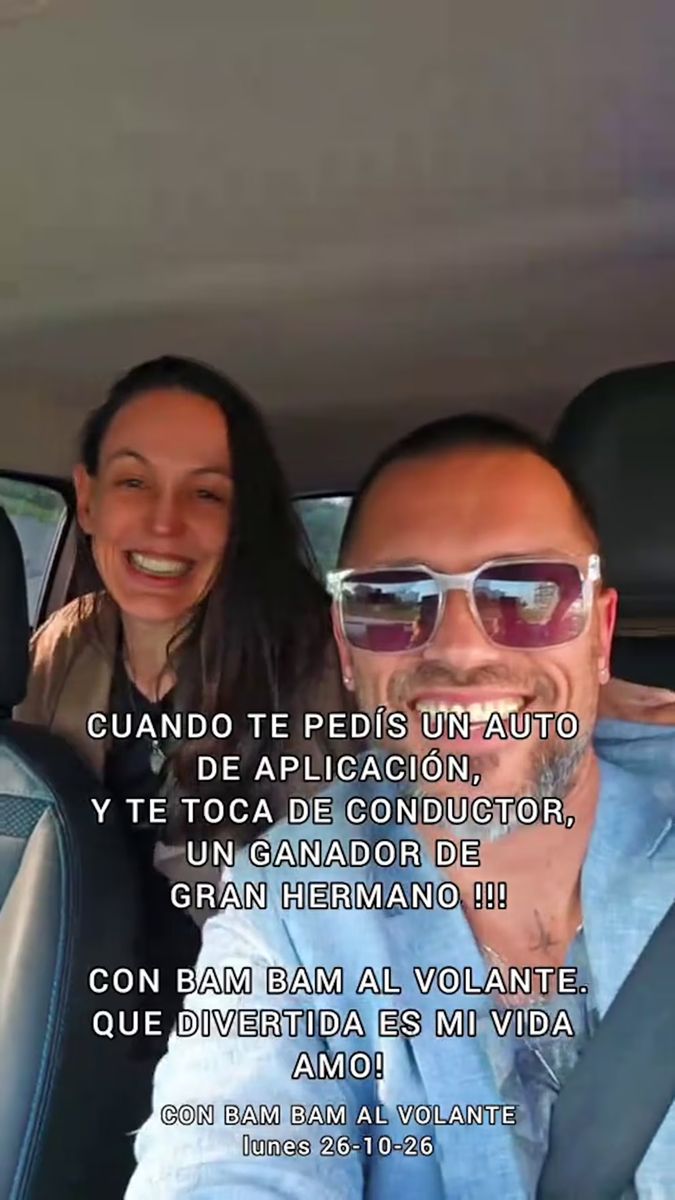 Una pasajera pidió un auto y se sorprendió al descubrir quién estaba detrás del volante.