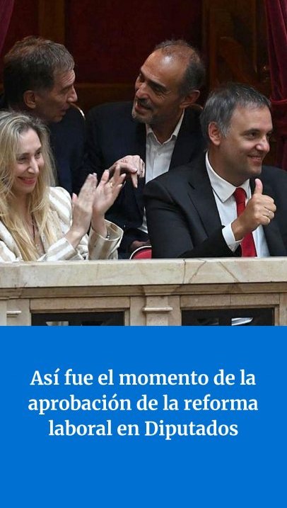 REFORMA LABORAL: EL OFICIALISMO CONSIGUIÓ LA MEDIA SANCIÓN EN DIPUTADOS