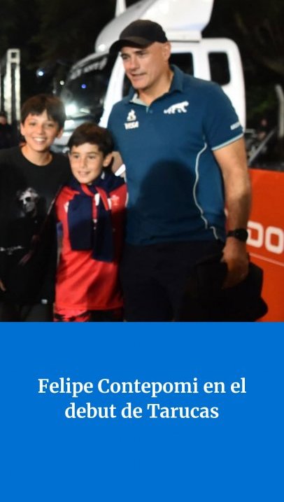 VISITA DE LUJO  FELIPE CONTEPOMI EN TUCUMÁN