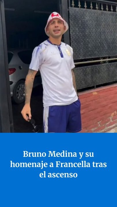 EL HOMENAJE A FRANCELLA DE BRUNO MEDINA