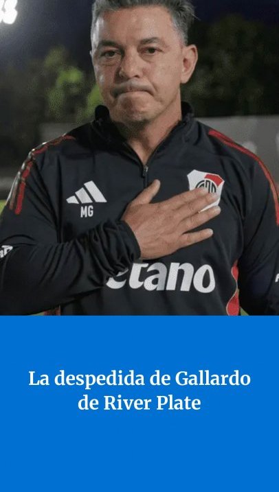 La despedida de Gallardo