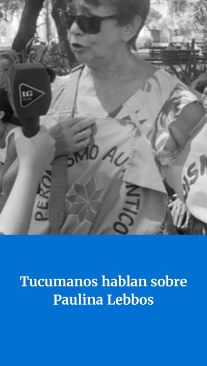Tucumanos hablan sobre Paulina Lebbos