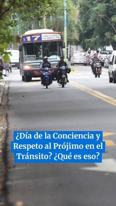 ¿Por qué se celebra hoy el día de la Conciencia y Respeto al Prójimo en el Tránsito?