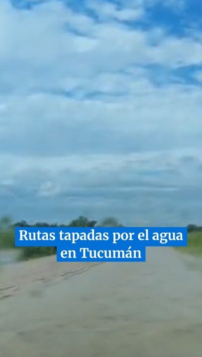 Así es transitar por la 157, camino hacia La Madrid