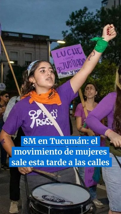 Movimientos de mujeres salen a las calles en Tucumán