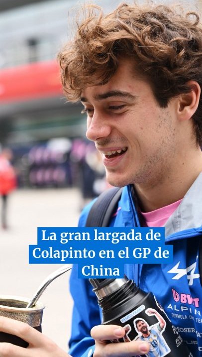 Largada de Colapinto en el GP de China