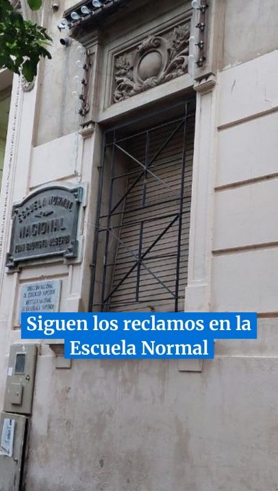 "Queremos mejores condiciones": alumnos de la Escuela Normal exigen higiene y seguridad