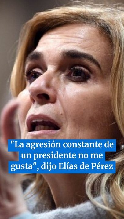 Elías de Pérez contra Milei: “esperaría un presidente que no falte el respeto cada vez que habla”