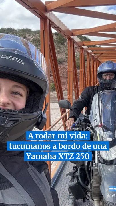 Una pareja de tucumanos dará la vuelta al país en una Yamaha XTZ 250