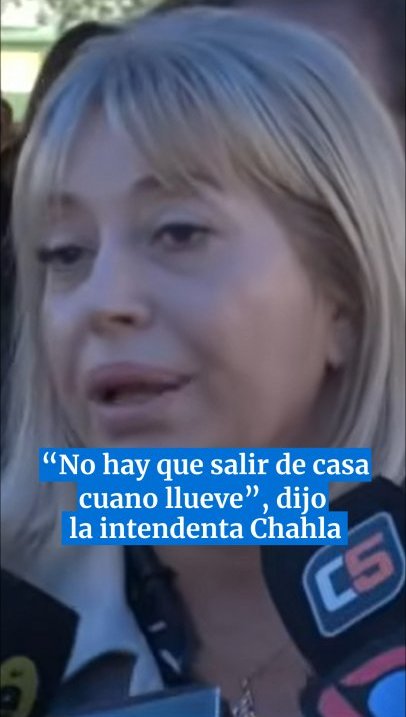 Chahla habló las tres muertes por las tormentas en Tucumán: “no hay que salir si está lloviendo"