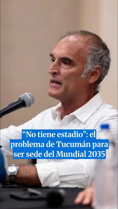 El problema de Tucumán para ser sede del Mundial 2035