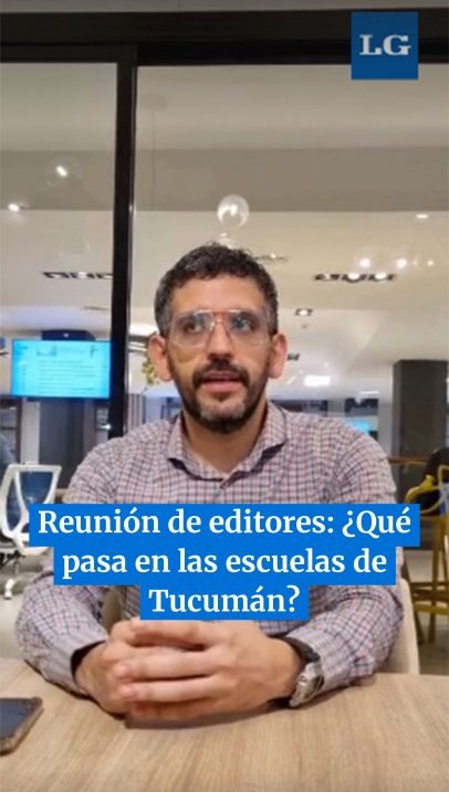 Reunión de editores: ¿Qué pasa en las escuelas de Tucumán?